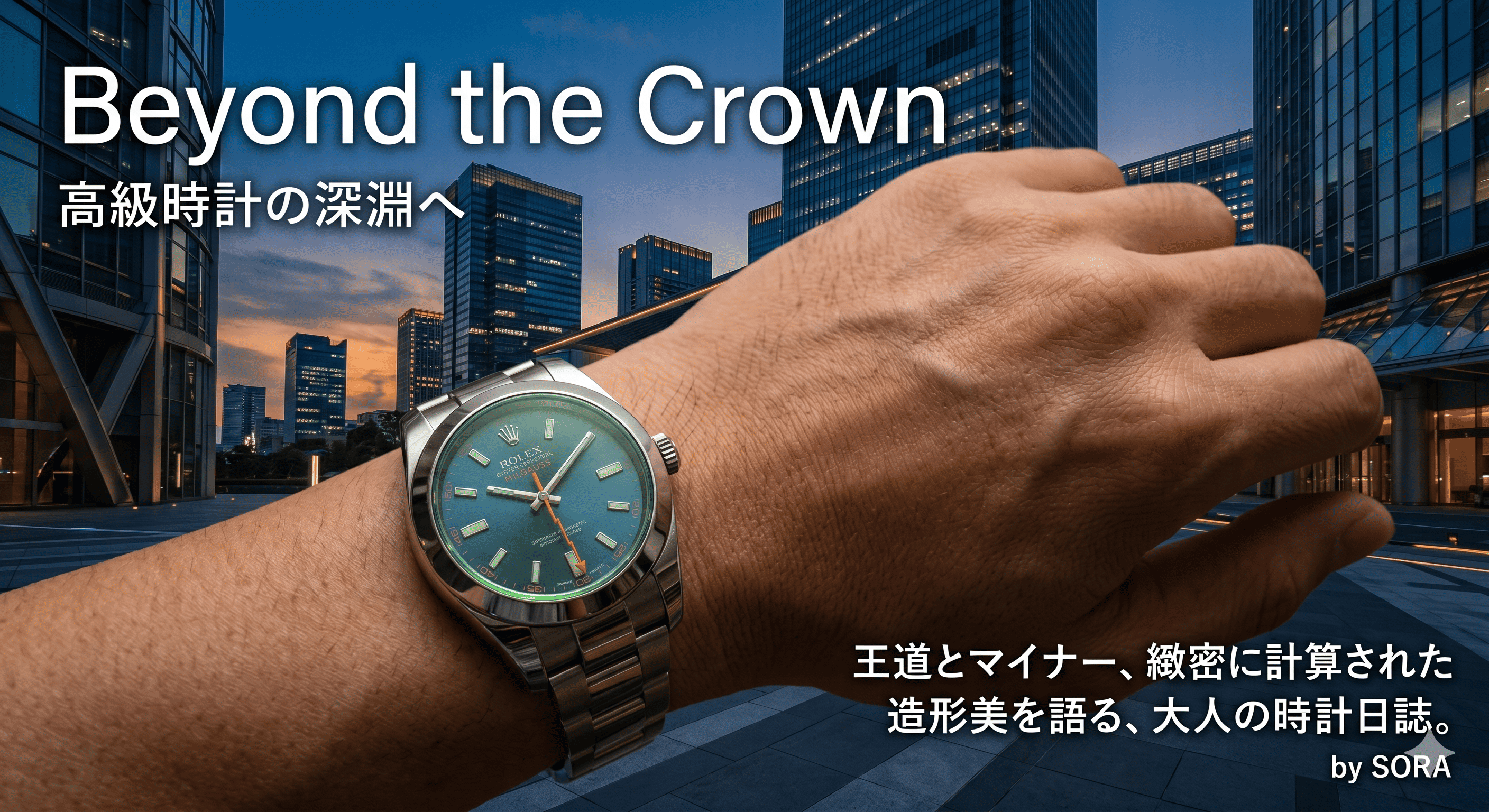 高級時計の深淵へ：SORA's Watch Log
