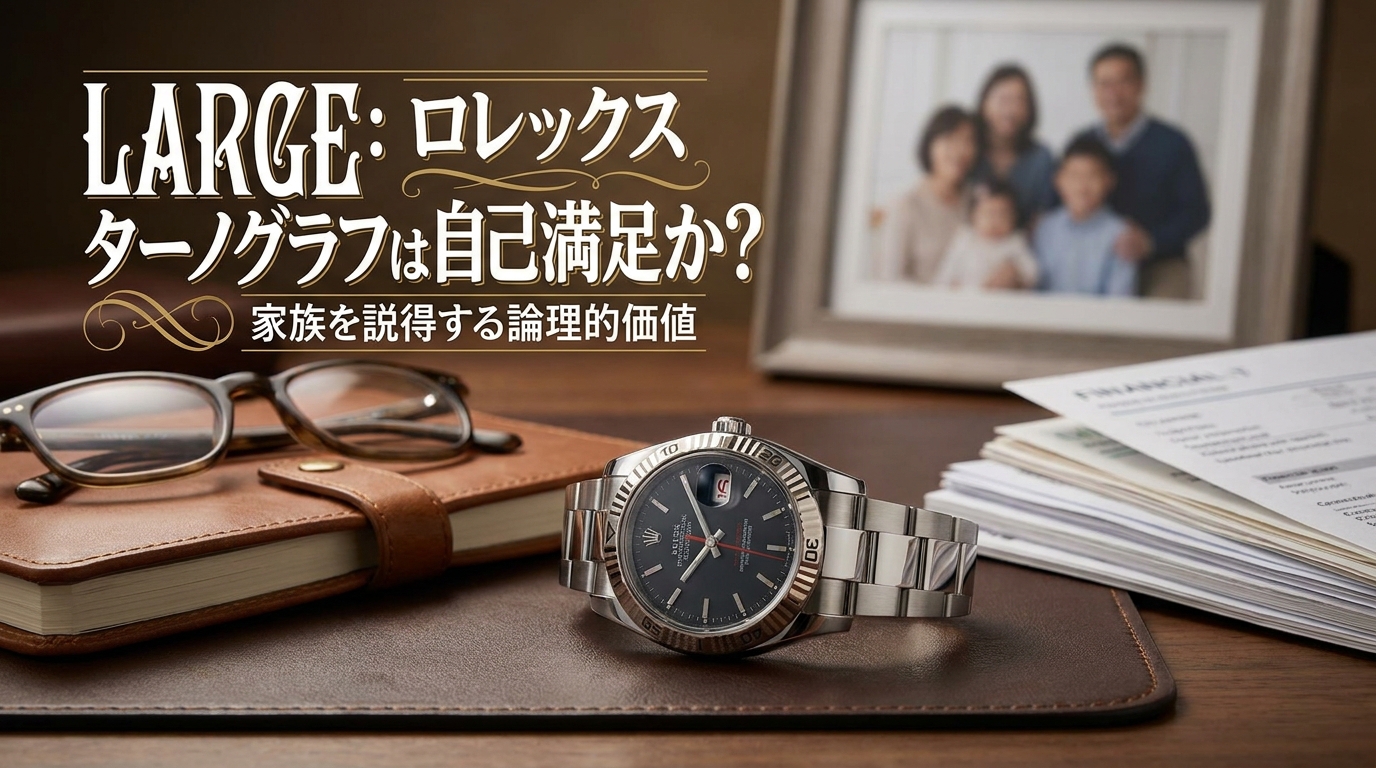 ロレックス ターノグラフは自己満足か？家族を説得する論理的価値とは