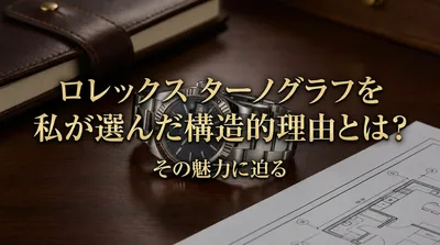 ロレックス ターノグラフを私が選んだ構造的理由とは？その魅力に迫る