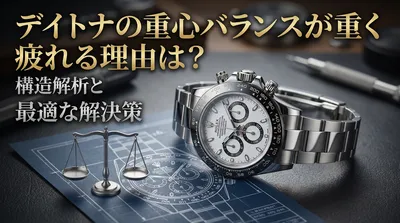 デイトナの重心バランスが重く疲れる理由は？構造解析と最適な解決策