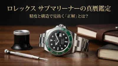 ロレックス サブマリーナーの真贋鑑定、精度と構造で見抜く「正解」とは？