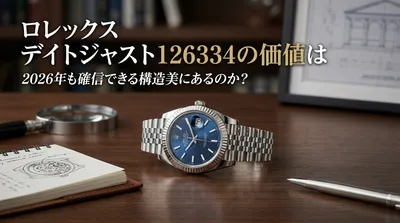 ロレックス デイトジャスト126334の価値は2026年も確信できる構造美にあるのか？