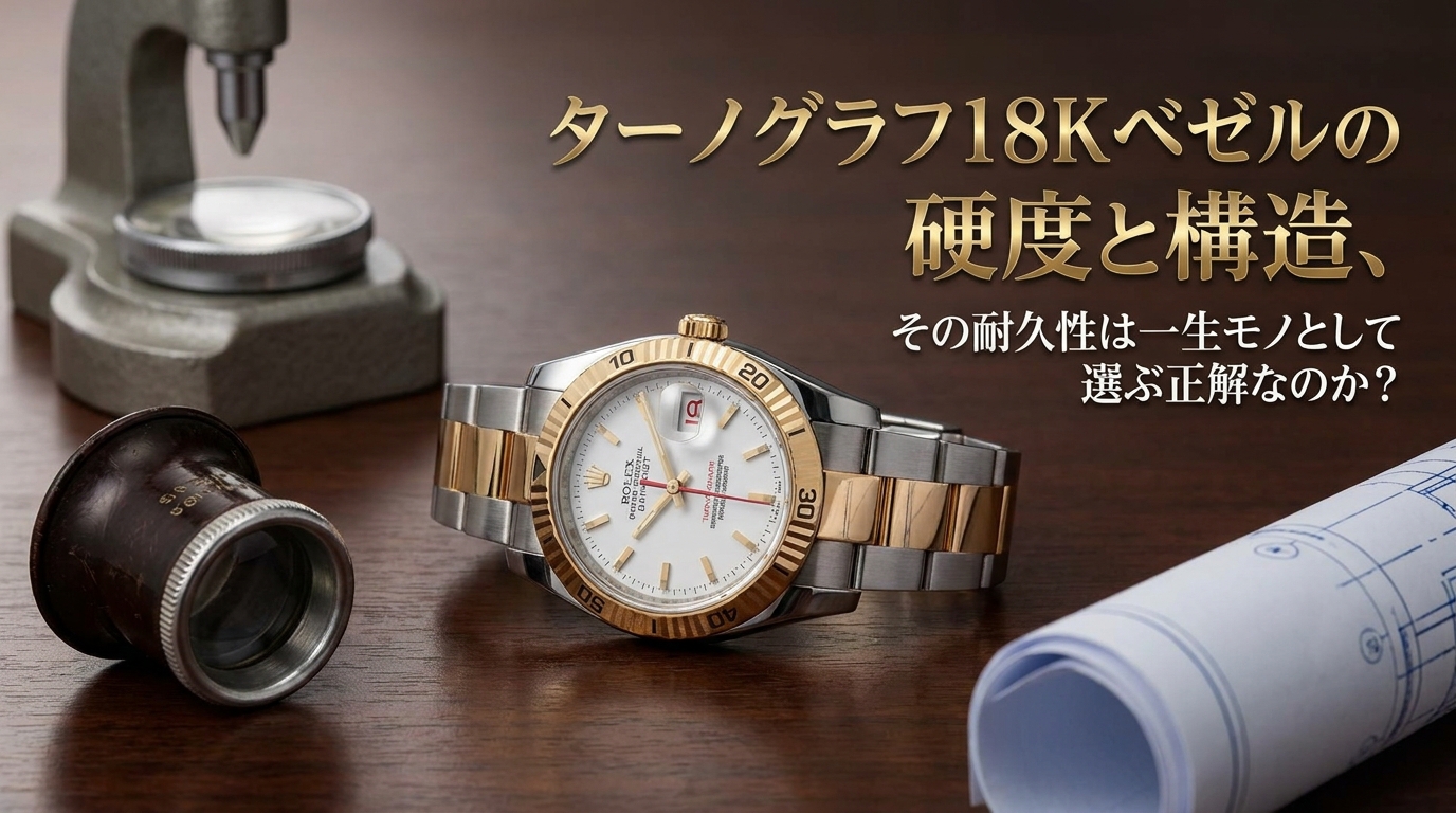 ターノグラフ18Kベゼルの硬度と構造、その耐久性は一生モノとして選ぶ正解なのか？