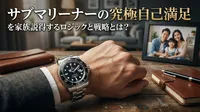 サブマリーナーの究極自己満足を家族説得するロジックと戦略とは？
