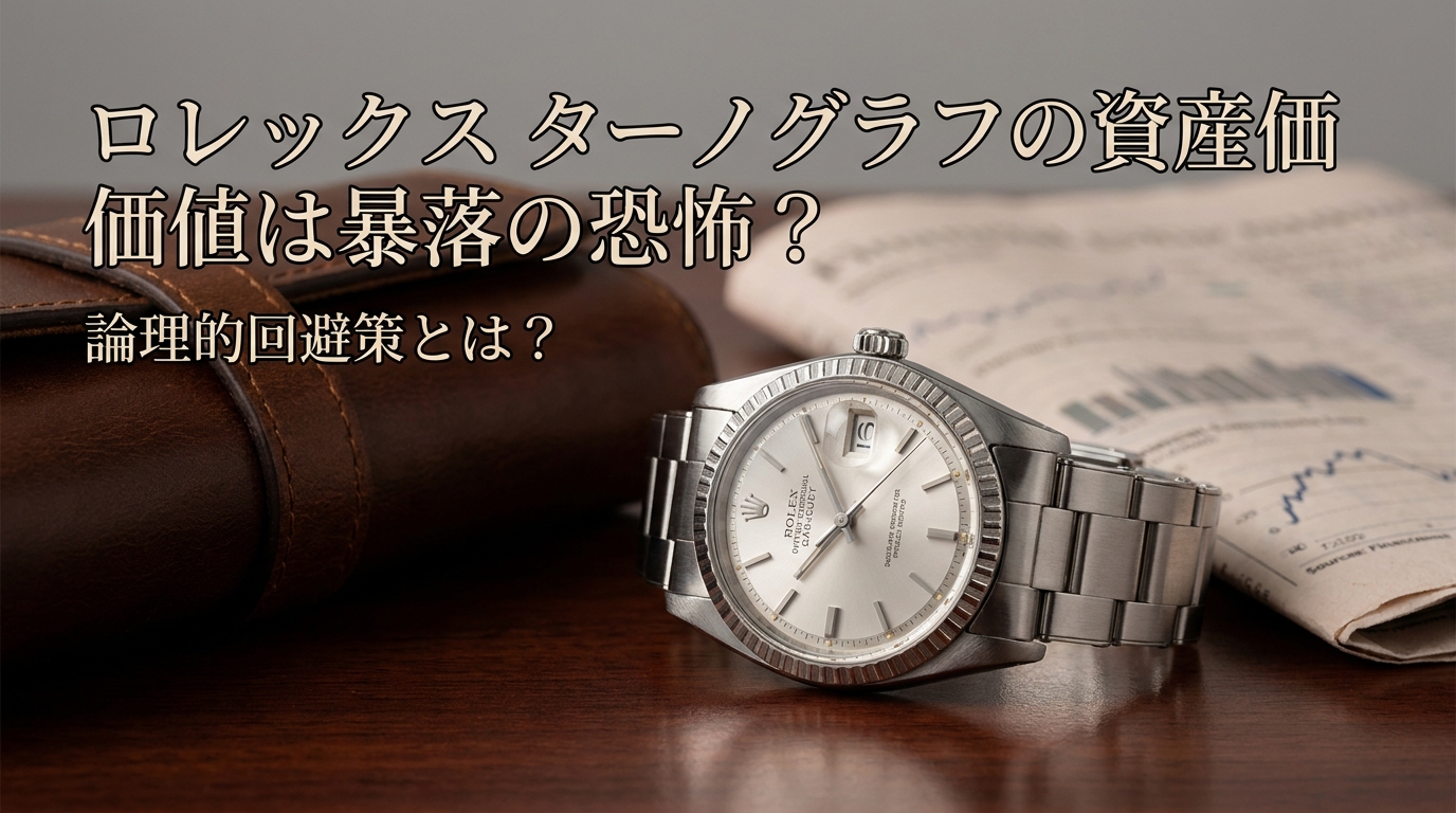 ロレックス ターノグラフの資産価値は暴落の恐怖？論理的回避策とは？