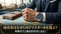 成功者はなぜGMTマスターIIを選ぶ？移動哲学と構造的背景に迫る！