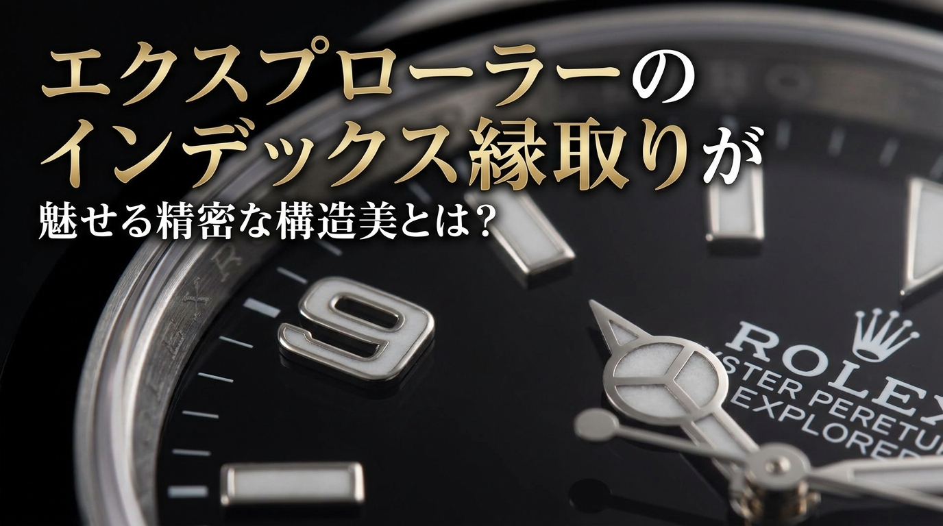 エクスプローラーのインデックス縁取りが魅せる精密な構造美とは?