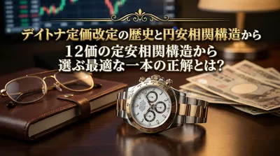 デイトナ定価改定の歴史と円安相関構造から選ぶ最適な一本の正解とは？