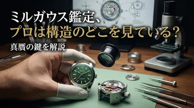 ミルガウス鑑定、プロは構造のどこを見ている？真贋の鍵を解説