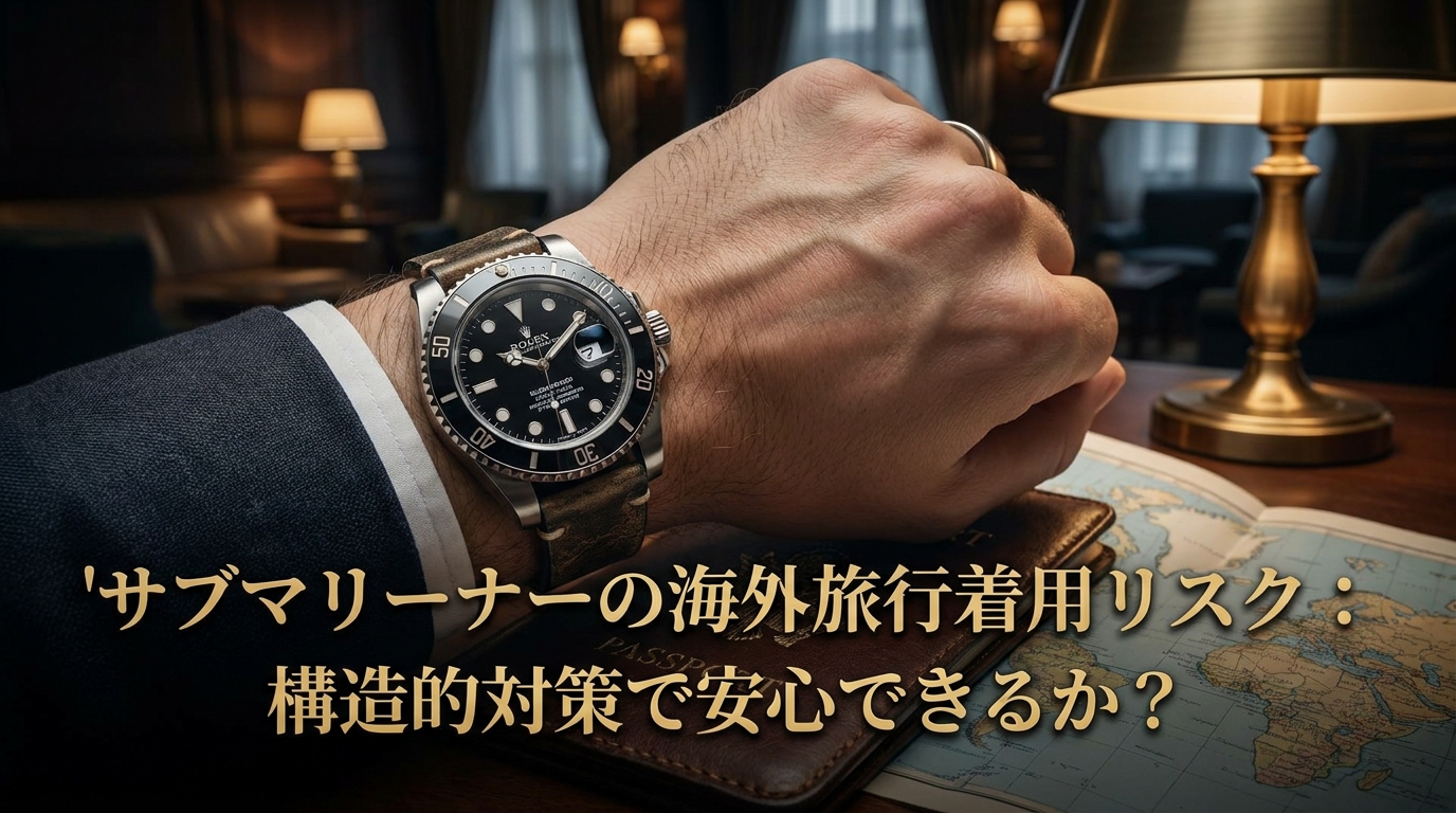 サブマリーナーの海外旅行着用リスク：構造的対策で安心できるか？