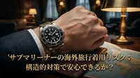 サブマリーナーの海外旅行着用リスク：構造的対策で安心できるか？