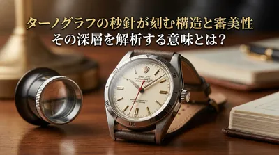 ターノグラフの秒針が刻む構造と審美性、その深層を解析する意味とは？