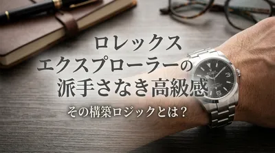 ロレックス エクスプローラーの派手さなき高級感、その構築ロジックとは？