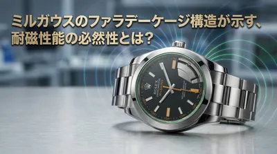 ミルガウスのファラデーケージ構造が示す、耐磁性能の必然性とは？