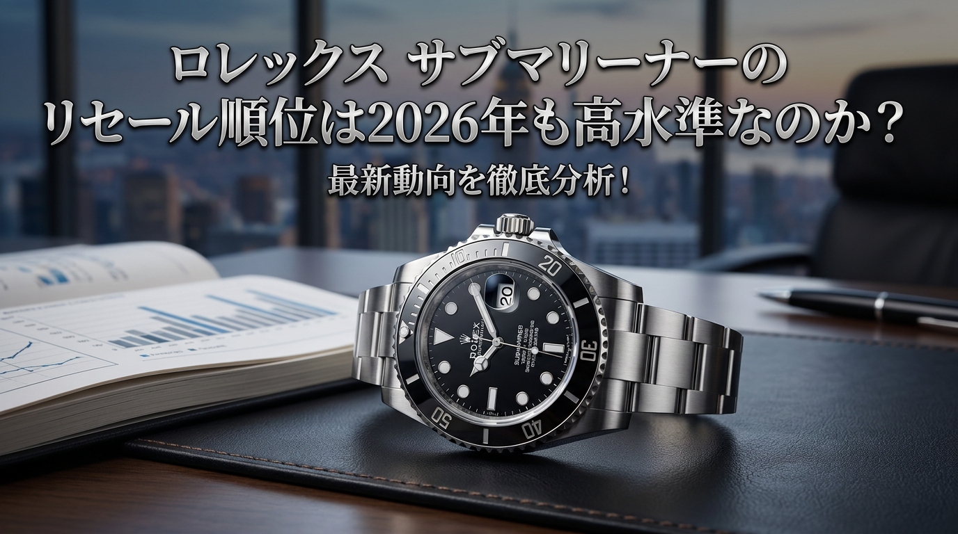 ロレックス サブマリーナーのリセール順位は2026年も高水準なのか？最新動向を徹底分析！