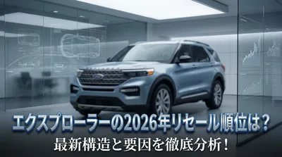 エクスプローラーの2026年リセール順位は？最新構造と要因を徹底分析！