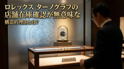 ロレックス ターノグラフの店舗在庫確認が無意味な構造的理由とは？
