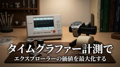 タイムグラファー計測でエクスプローラーの価値を最大化する