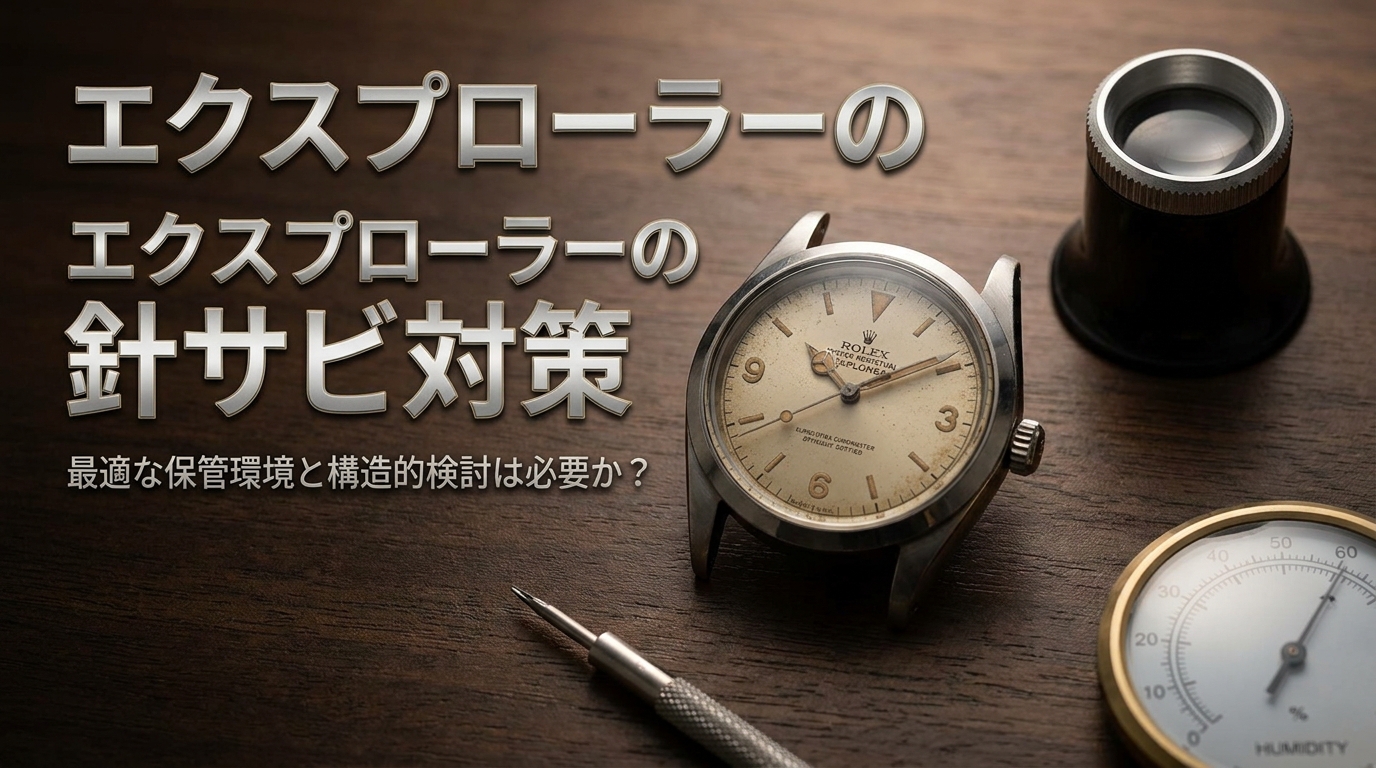 エクスプローラーの針サビ対策、最適な保管環境と構造的検討は必要か？