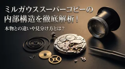 ミルガウススーパーコピーの内部構造を徹底解析！本物との違いや見分け方とは？