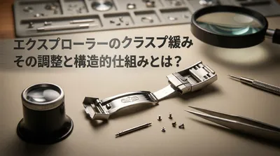エクスプローラーのクラスプ緩み、その調整と構造的仕組みとは？