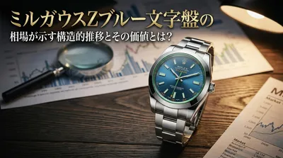 ミルガウスZブルー文字盤の相場が示す構造的推移とその価値とは？