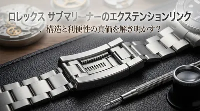ロレックス サブマリーナーのエクステンションリンク、構造と利便性の真価を解き明かす？