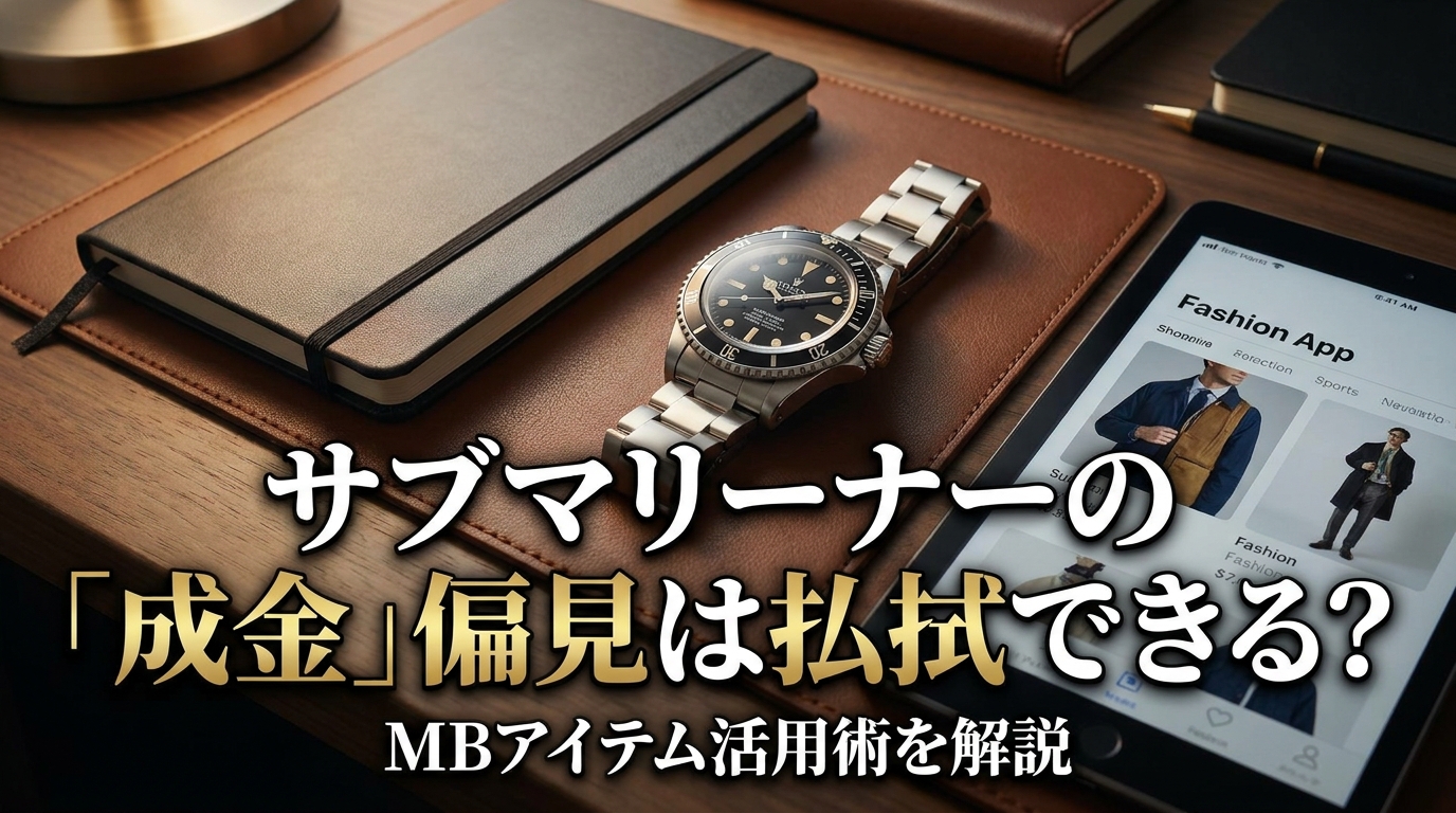 サブマリーナーの「成金」偏見は払拭できる？MBアイテム活用術を解説