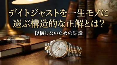デイトジャストを一生モノに選ぶ構造的な正解とは？後悔しないための結論