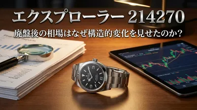 エクスプローラー 214270 廃盤後の相場はなぜ構造的変化を見せたのか？