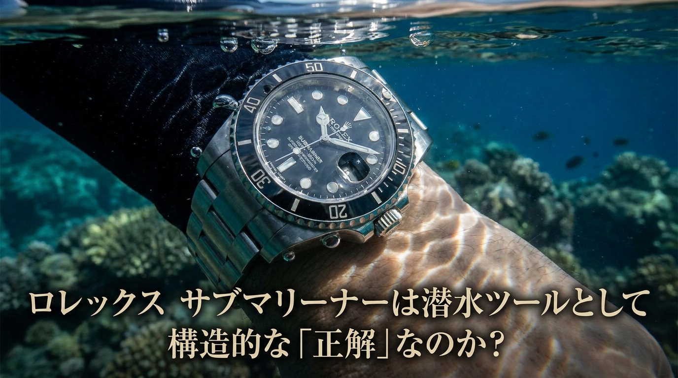 ロレックス サブマリーナーは潜水ツールとして構造的な「正解」なのか？
