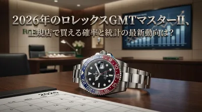 2026年のロレックスGMTマスターII、正規店で買える確率と統計の最新動向は？