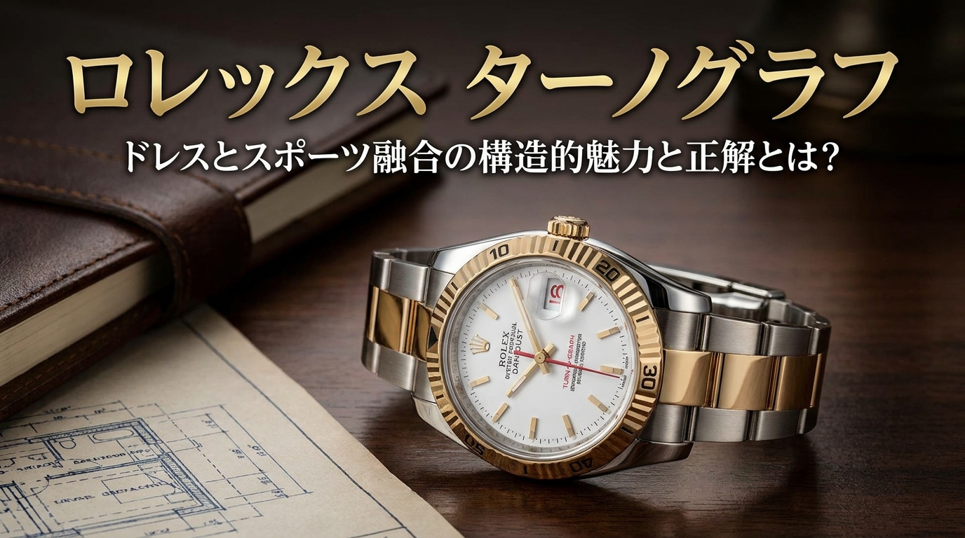 ロレックス ターノグラフ：ドレスとスポーツ融合の構造的魅力と正解とは？