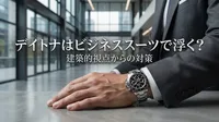 デイトナはビジネススーツで浮く？建築的視点からの対策とは