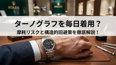 ターノグラフを毎日着用？摩耗リスクと構造的回避策を徹底解説！