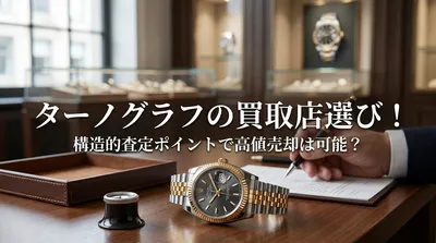 ターノグラフの買取店選び！構造的査定ポイントで高値売却は可能？