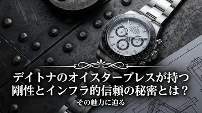 デイトナのオイスターブレスが持つ剛性とインフラ的信頼の秘密とは？