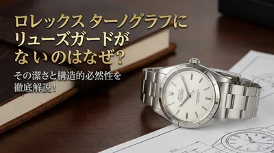 ロレックス ターノグラフにリューズガードがないのはなぜ？その潔さと構造的必然性を徹底解説！