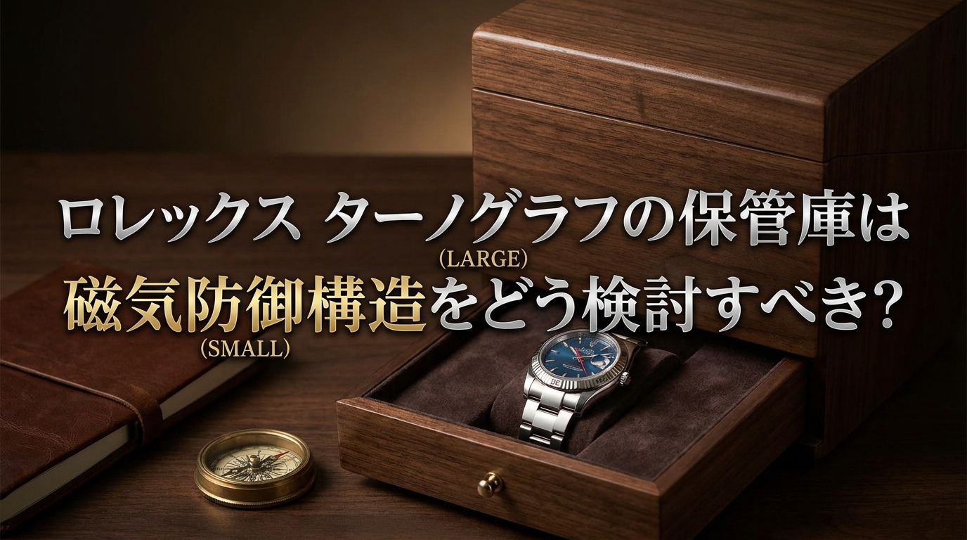 ロレックス ターノグラフの保管庫は磁気防御構造をどう検討すべき？