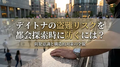 デイトナの盗難リスクを都会探索時に防ぐには？防犯意識と構造的対策の全貌