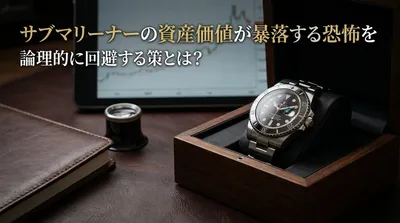 サブマリーナーの資産価値が暴落する恐怖を論理的に回避する策とは？