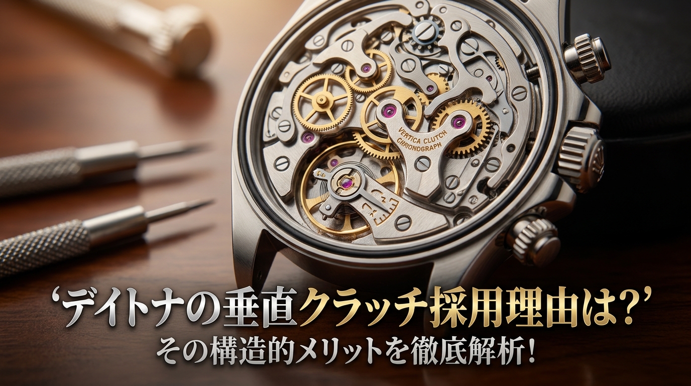 デイトナの垂直クラッチ採用理由は？その構造的メリットを徹底解析！