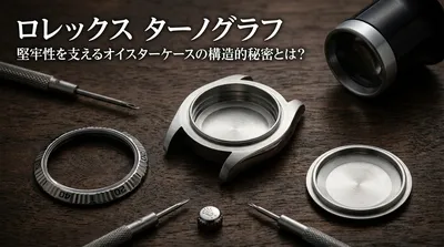 ロレックス ターノグラフの堅牢性を支えるオイスターケースの構造的秘密とは？